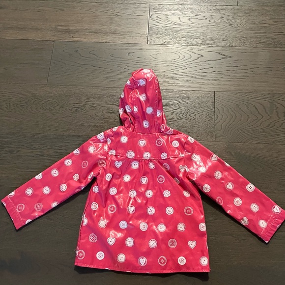 Souris Mini pink girls raincoat sz 3/4 VGUC ret $139 - Picture 4 of 5